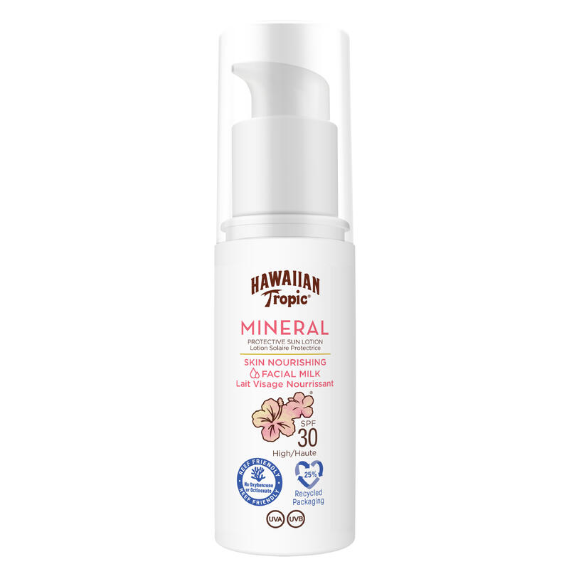 Hawaiian Tropic Loção protetora solar facial nutritiva SPF30