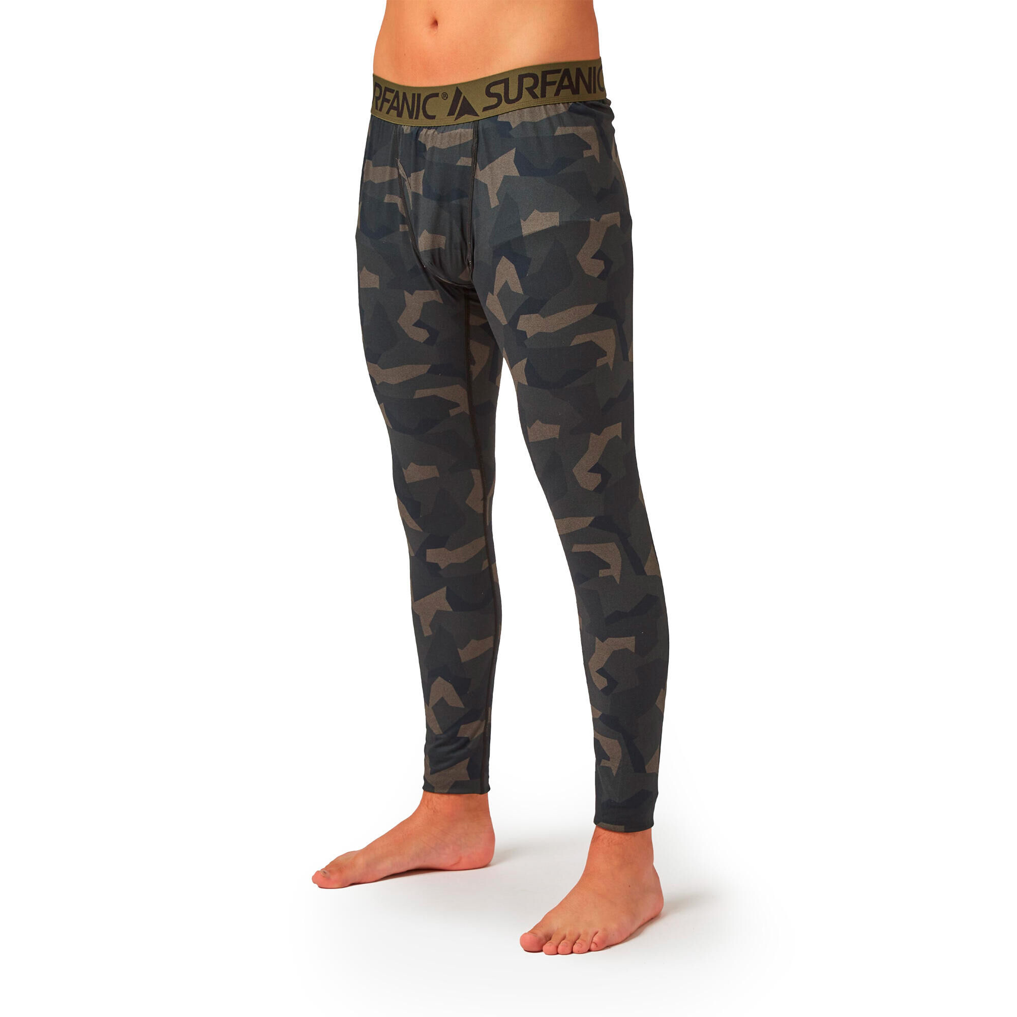 SURFANIC Bodyfit Limited Edition Long John Forest Geo Camo