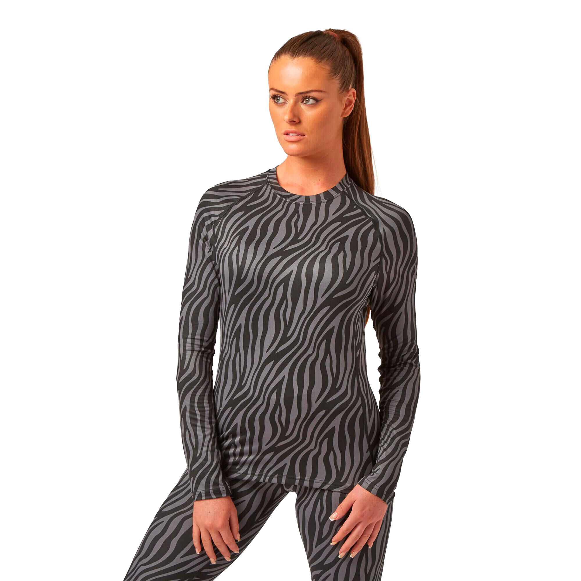 SURFANIC Cozy Limited Edition Crewneck Black Zebra