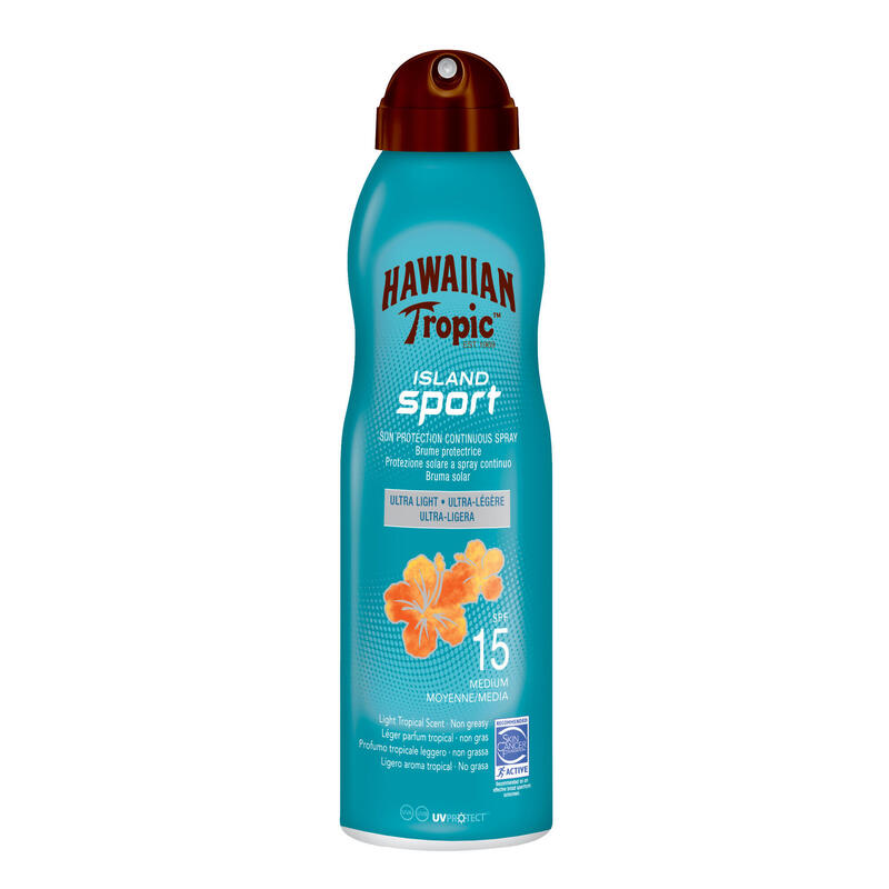 Protector Solar en Crema Hawaiian Tropic Island Sport SPF 15