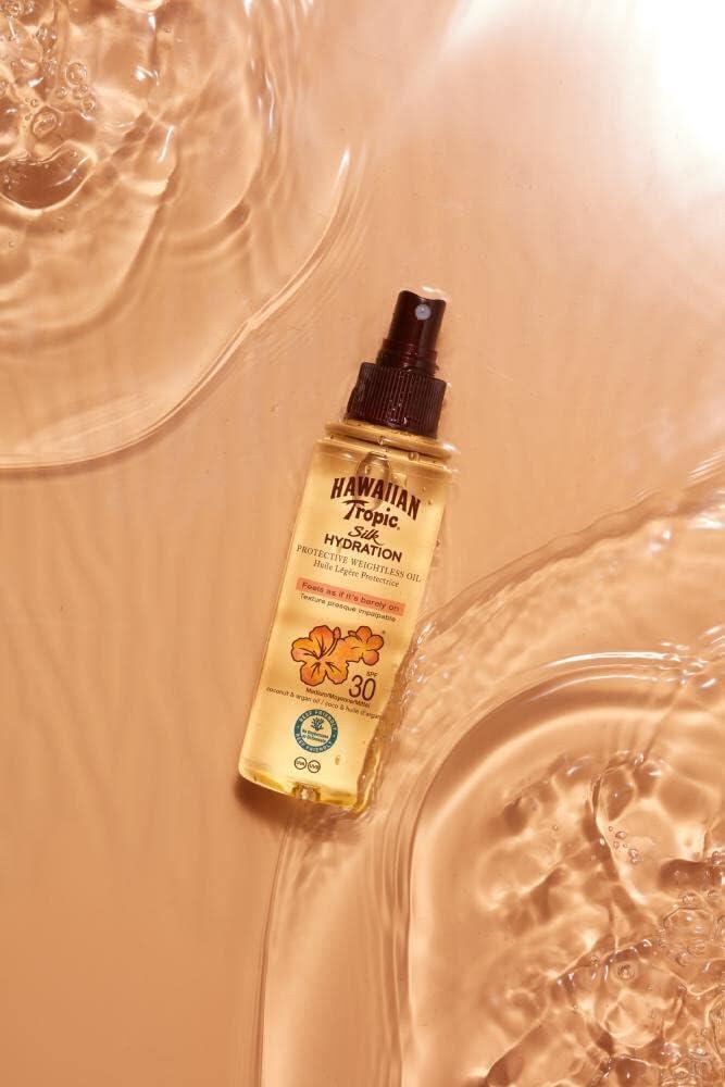 Protector Solar Crema Hawaiian Tropic Aceite Silk Hydration SPF30 3/3