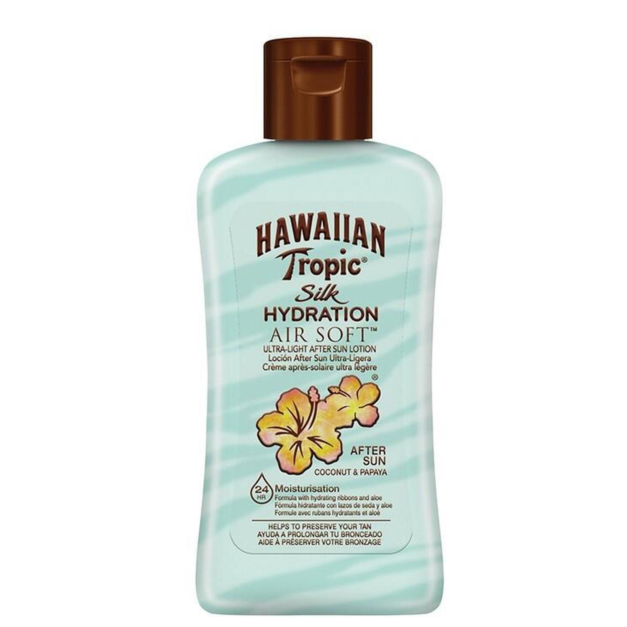Aftersun en Crema Hawaiian Tropic  SLK AIR SOFT 60ML Formato Viaje 1/3