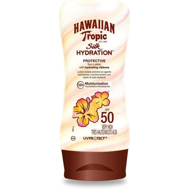 Protector Solar Crema Hawaiian Tropic Silk Hydration Loción Protective SPF50