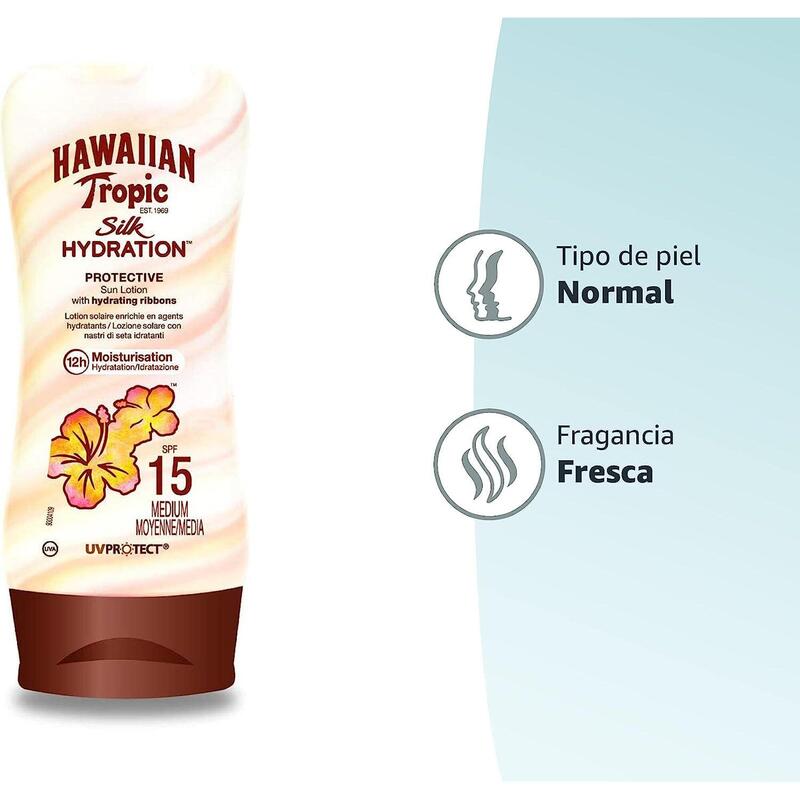 Protector Solar Crema Hawaiian Tropic Silk Hydration Protective SPF15