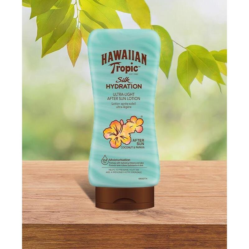 Aftersun Crema Hawaiian Tropic  SLK AIR SOFT 180ML