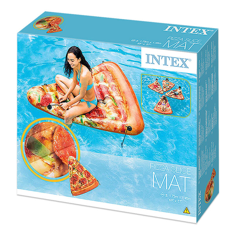 Intex 58752EU - Materassino Mare Pizza, 175x145 cm