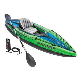 Intex 68305np Kayaks deportivos inflable 1 personass 100 kg pvc 274 x 76 33 cm color negro k1