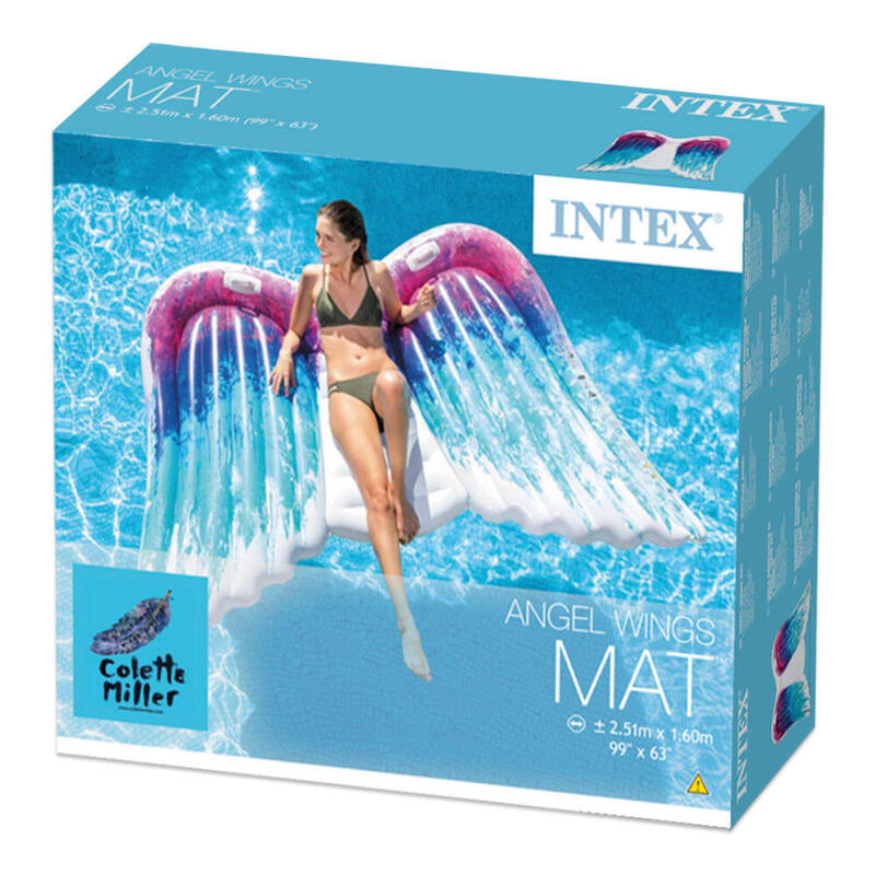 Intex 58786EU - Materassino Mare Angel, 216x155x20 cm