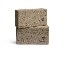 Set de 6 blocs de yoga en caoutchouc recyclé + liège