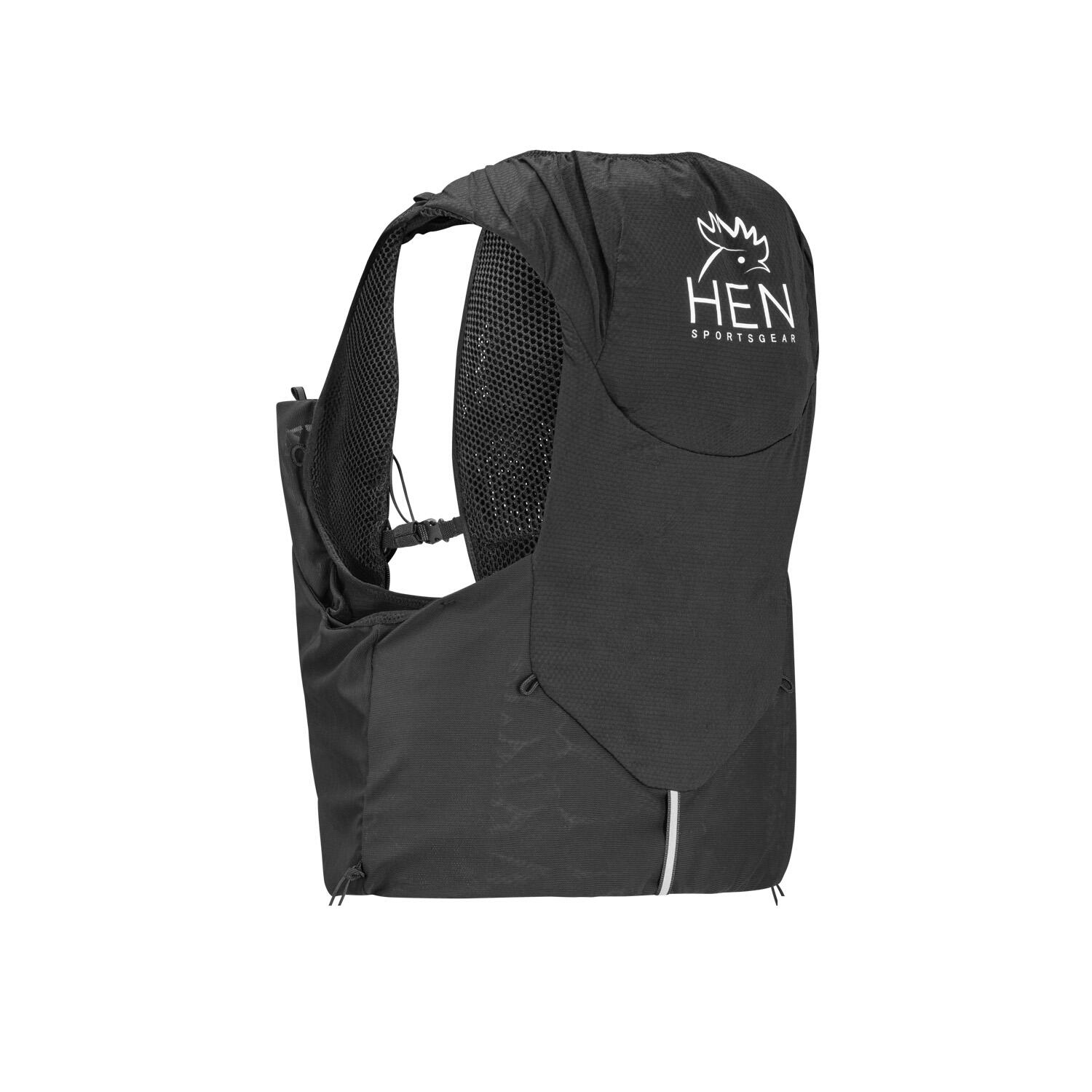 Sac à dos trail - Gilet trail - Gilet marathon -  Noir 3/7
