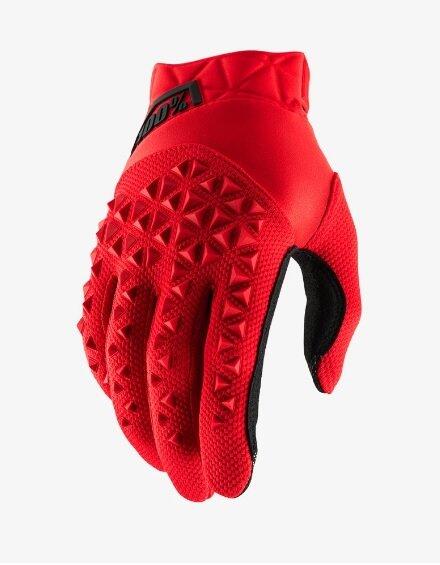 Luvas pneumáticas (vermelho/preto) 1/3
