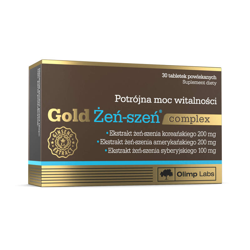 Żeń-Szeń Olimp Gold Żeń-szeń complex - 30 Tabletek