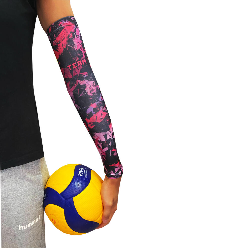 Rękawki siatkarskie unisex JG TEAM bioactiv długie 2/4