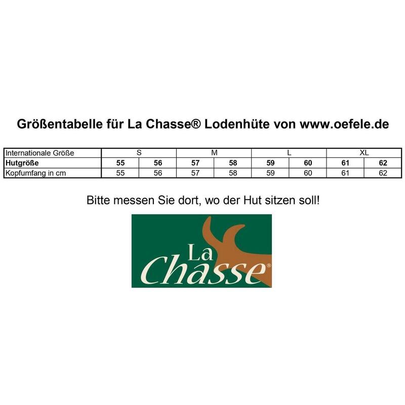 La Chasse® Schinderhannes-Trachtenhut Stopselhut Jagdhut Försterhut oliv & braun