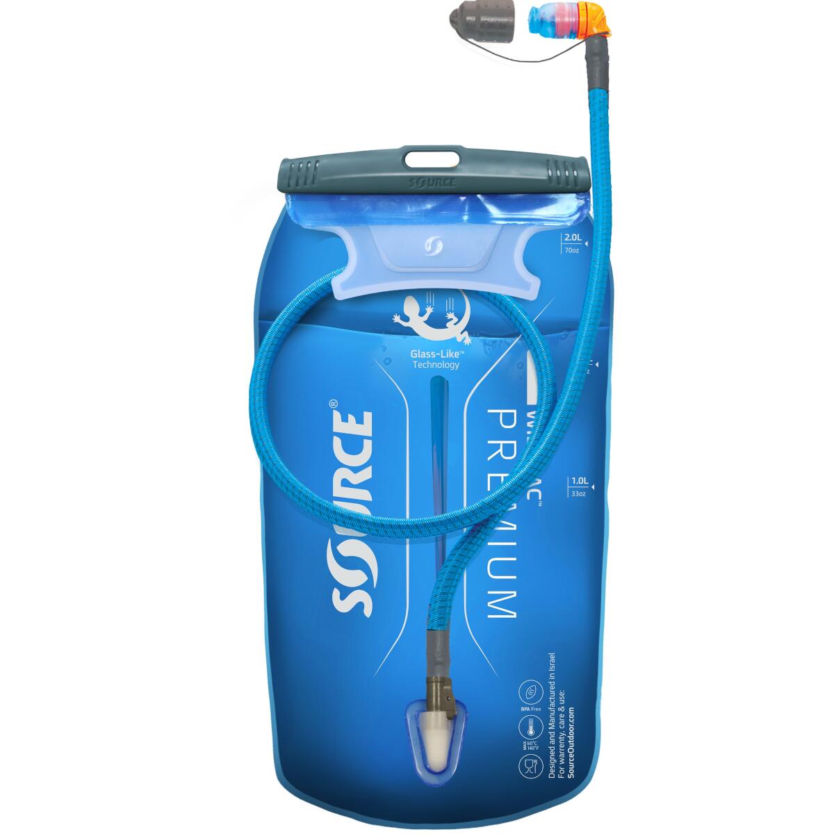 SOURCE Trinksystem Widepac Premium 23 - 2L - Alpine Blau