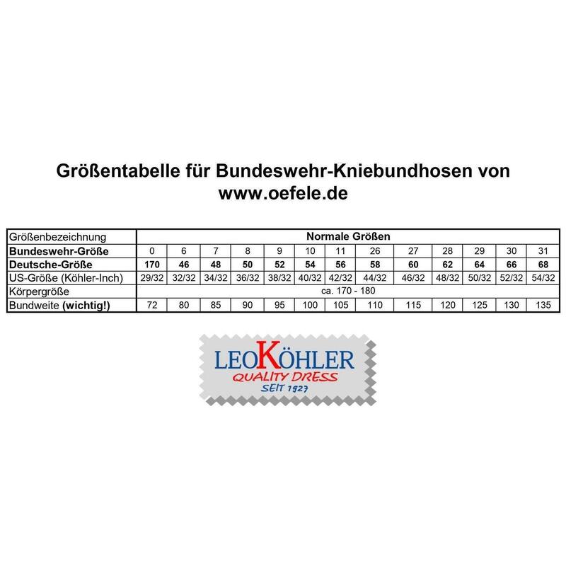 Leo Köhler Original Kniebundhose Trachtenhose NEU oliv/grün Knickerbocker NEU