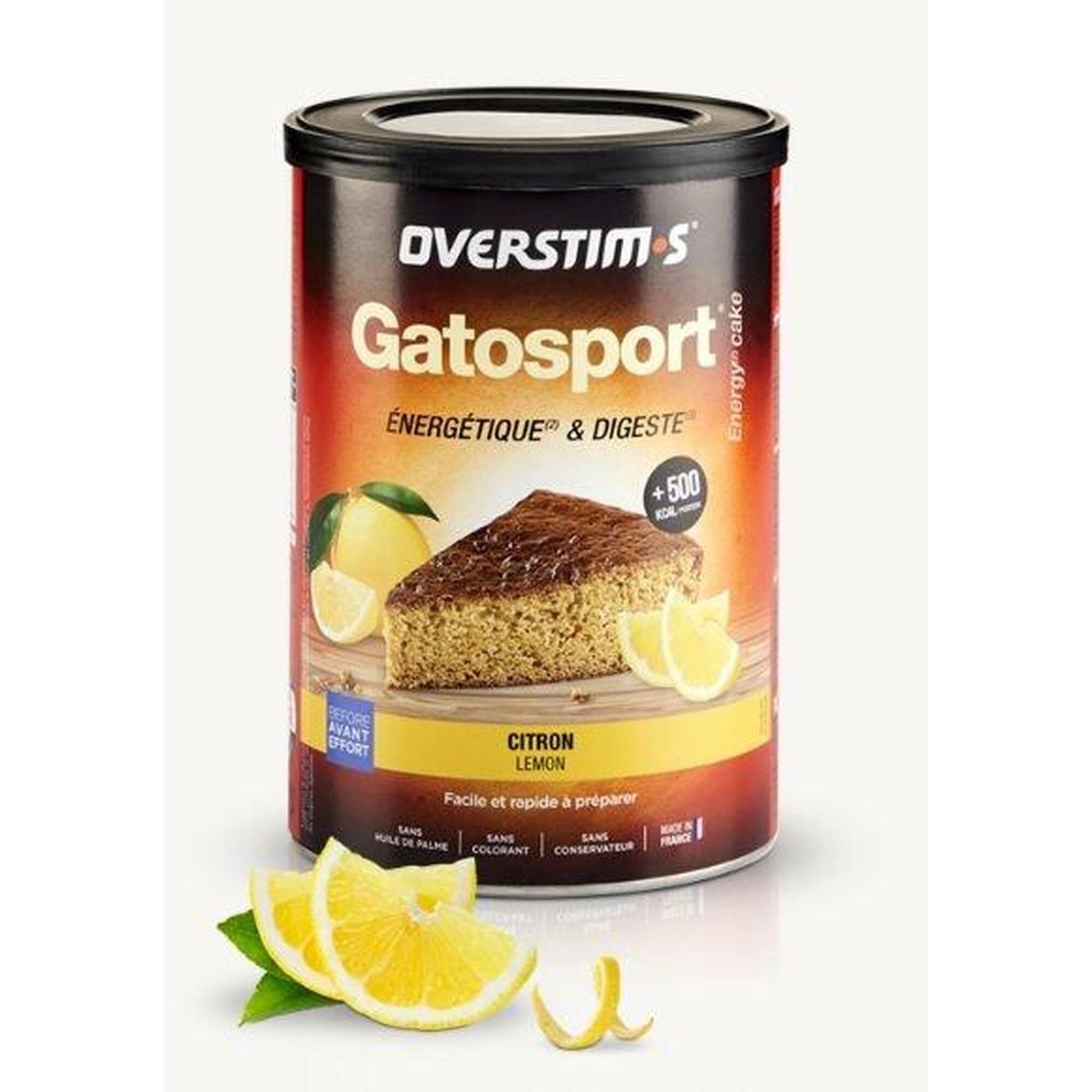 OVERSTIM.S Bolo energético Gatosport 400g Overstim