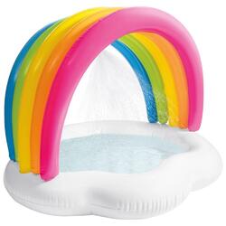 Opblaasbaar babyzwembad Intex Rainbow Shower