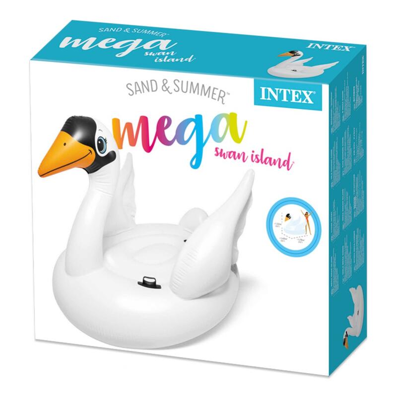 Ilha insuflável mega cisne Intex