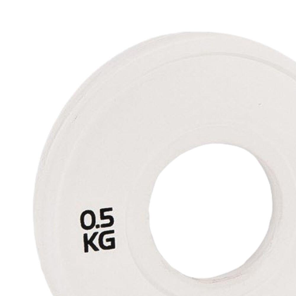 Disco Bumper Color Fraccional 0 5kg Decathlon