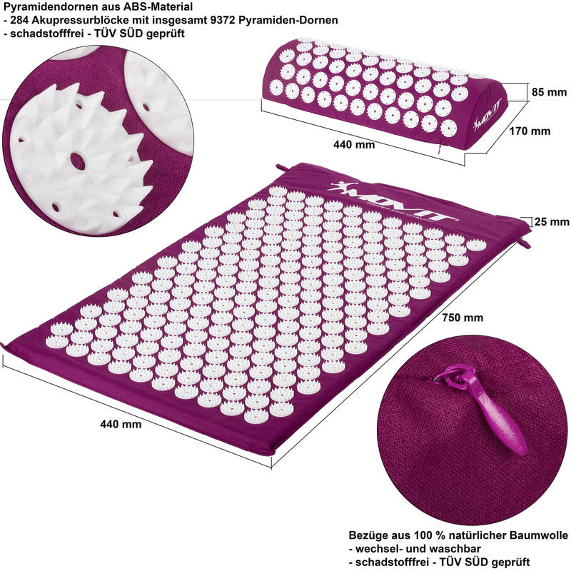 MOVIT Akupressurmatte