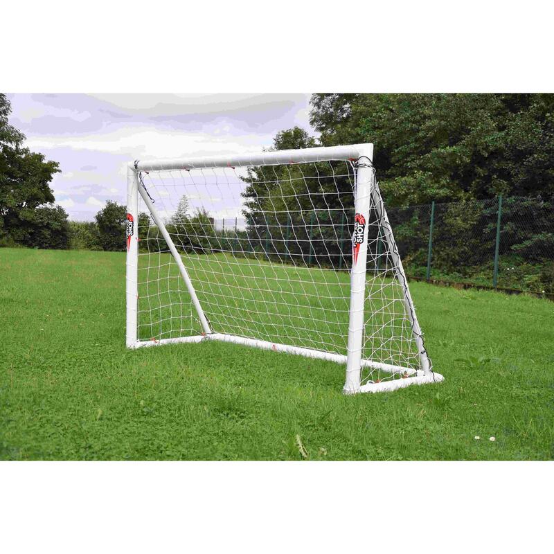 Voetbaldoel 1,8 x 1,2 m + Rode schietwand