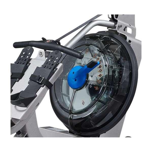 Fluid Rower Evolution E350 Silver Bronze Wasser Rudergerät 5/6