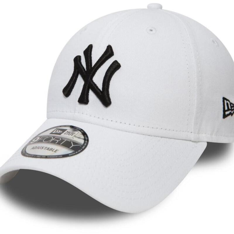 Férfi baseball sapka, New EraNew York Yankees MLB League Basic Cap, fehér