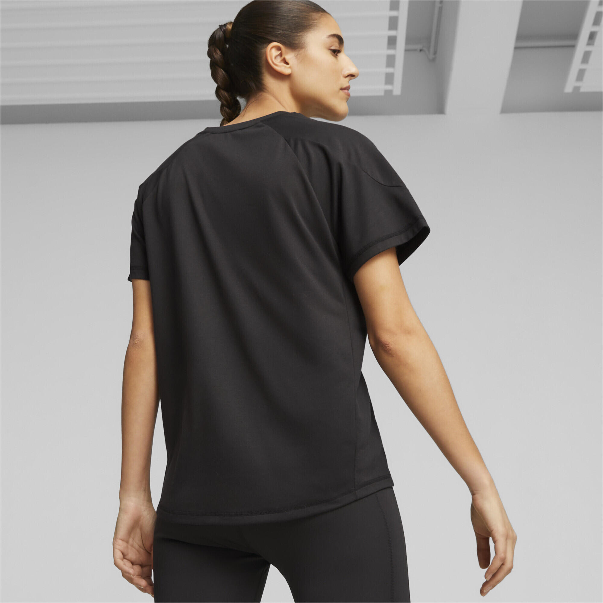 T-Shirt Evostripe Femme PUMA Black 4/5