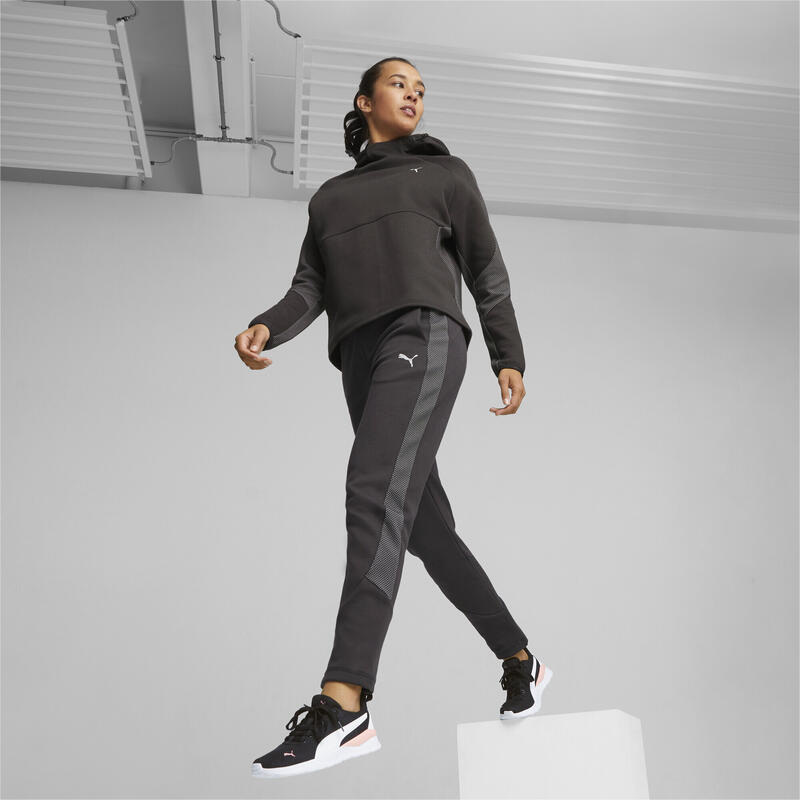 EVOSTRIPE broek met hoge taille voor dames PUMA Black