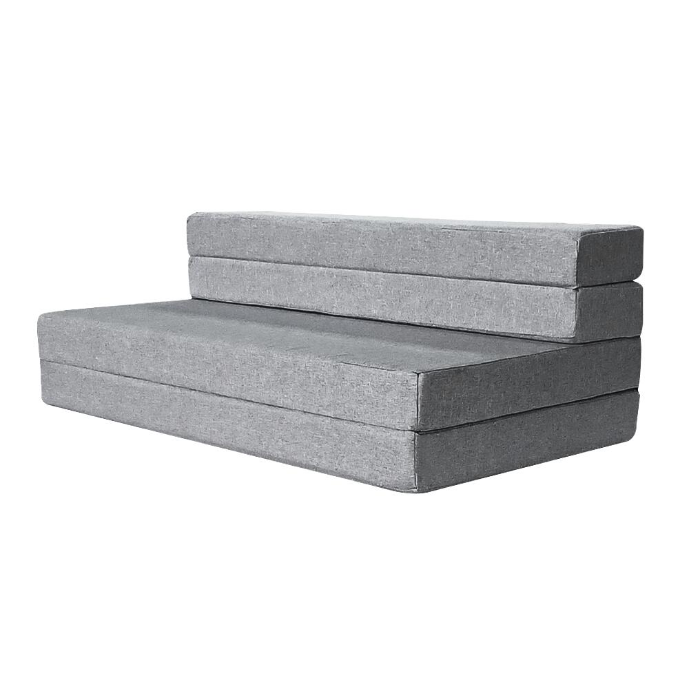 K'FOAM Klappbares Schlafsofa mit Matratze (135 x 190 x 11)