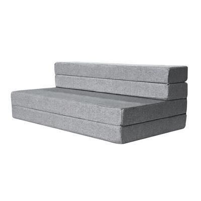 Divano letto pieghevole e materasso (135 x 190 x 11)
