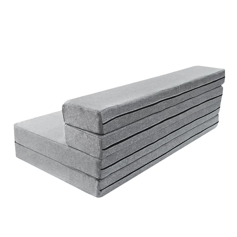Divano letto pieghevole e materasso (135 x 190 x 11) 3/7