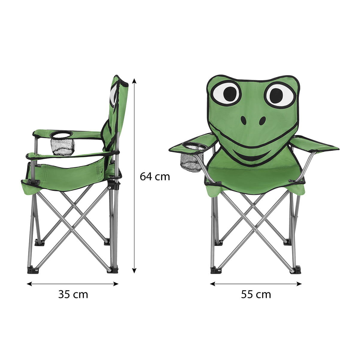 Kinder-Campingstuhl Frog  Nils Camp NC3007 3/7