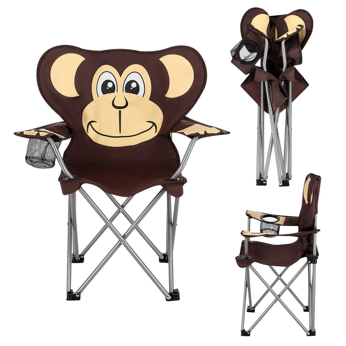 Kinderstoel voor op reis Nils Camp NC3029 Monkey 2/7
