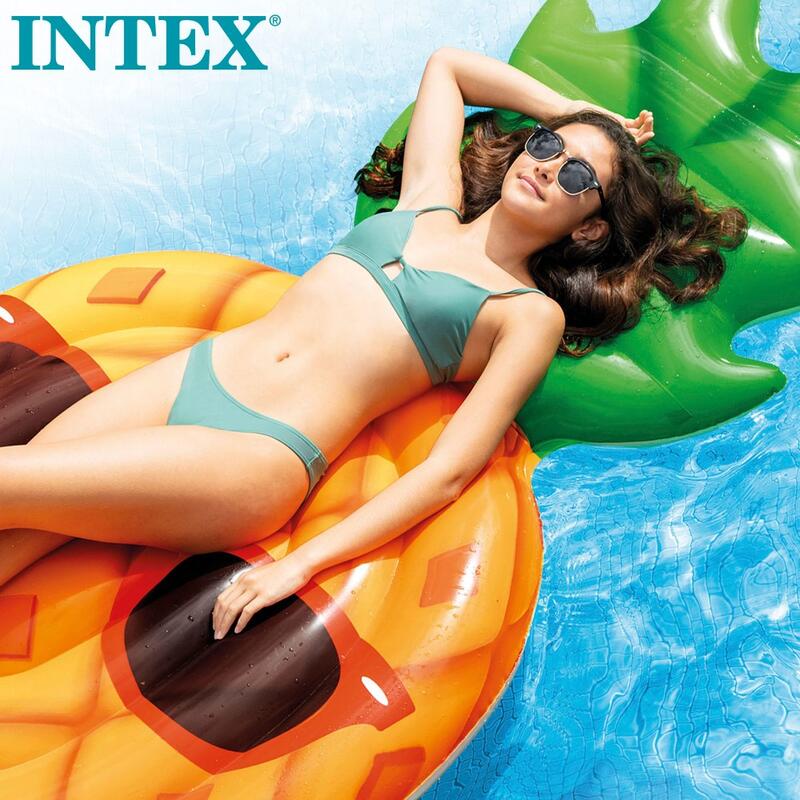 Colchão insuflável Intex ananás