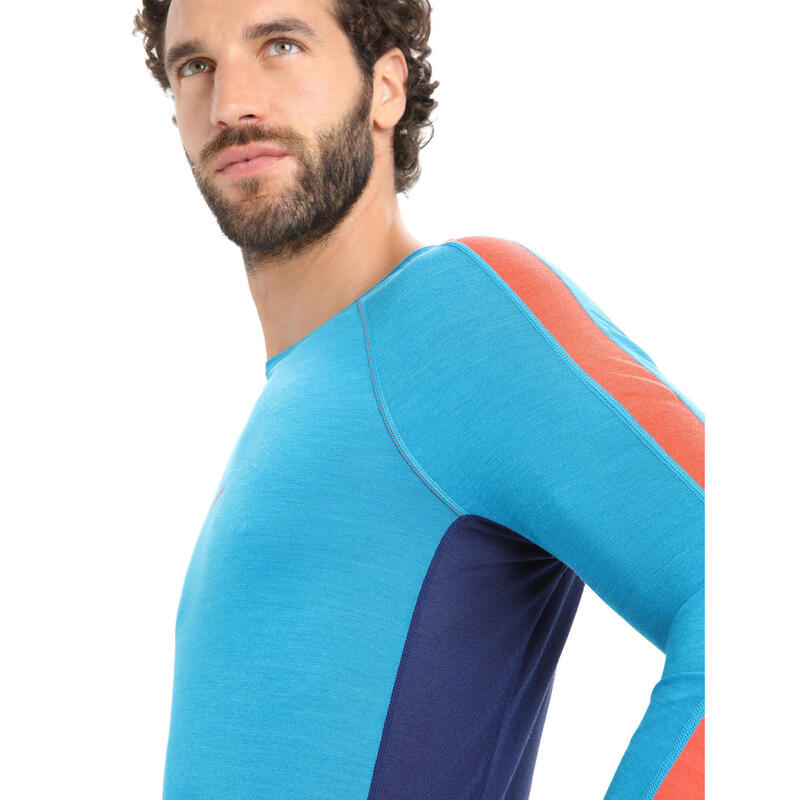 Tricou termic pentru bărbați icebreaker 125 Zoneknit Crewe