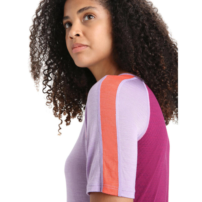 Tricou termic pentru femei icebreaker 125 Zoneknit Crewe