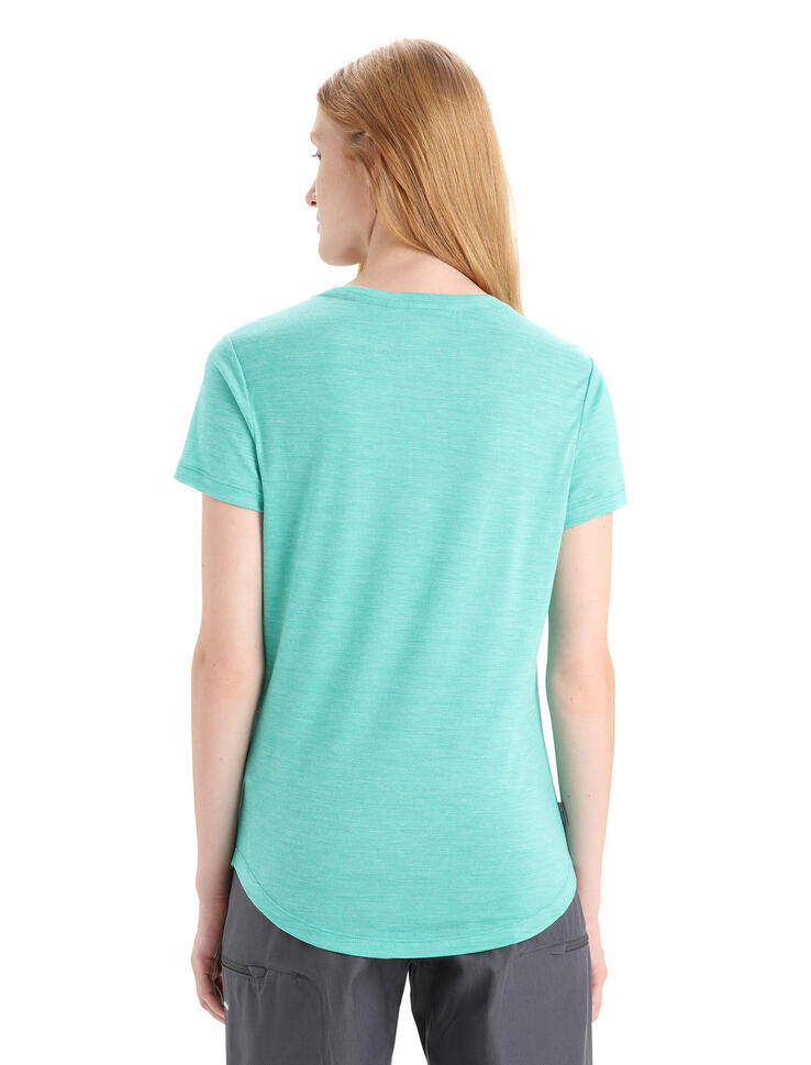 Koszulka Turystyczna Damska Icebreaker Sphere II SS Scoop T-Shirt