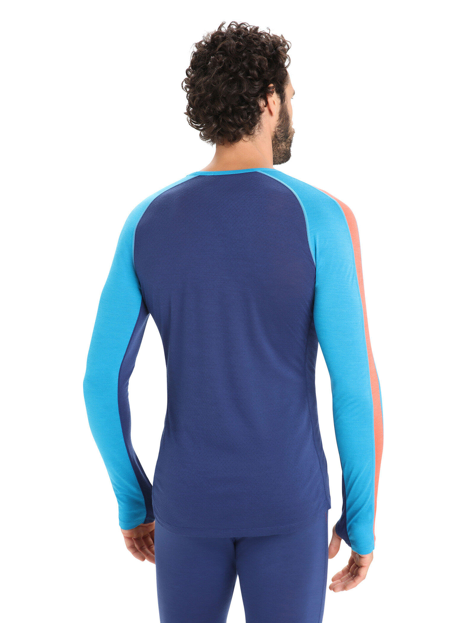 Camiseta térmica masculina quebra-gelo 125 Zoneknit Crewe 2/7