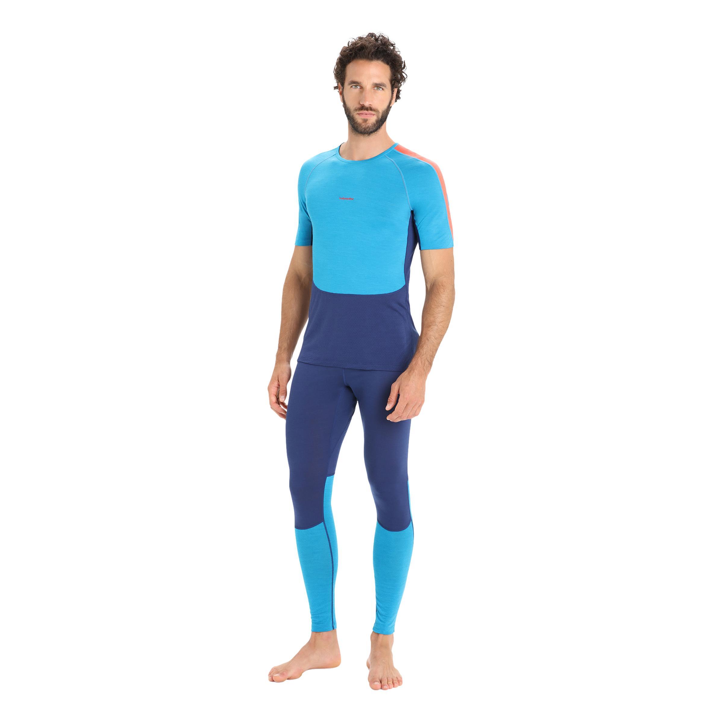 T-shirt termica da uomo Icebreaker 125 Zoneknit Crewe 3/7