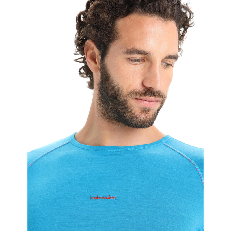 Tricou termic bărbați icebreaker 125 Zoneknit Crewe