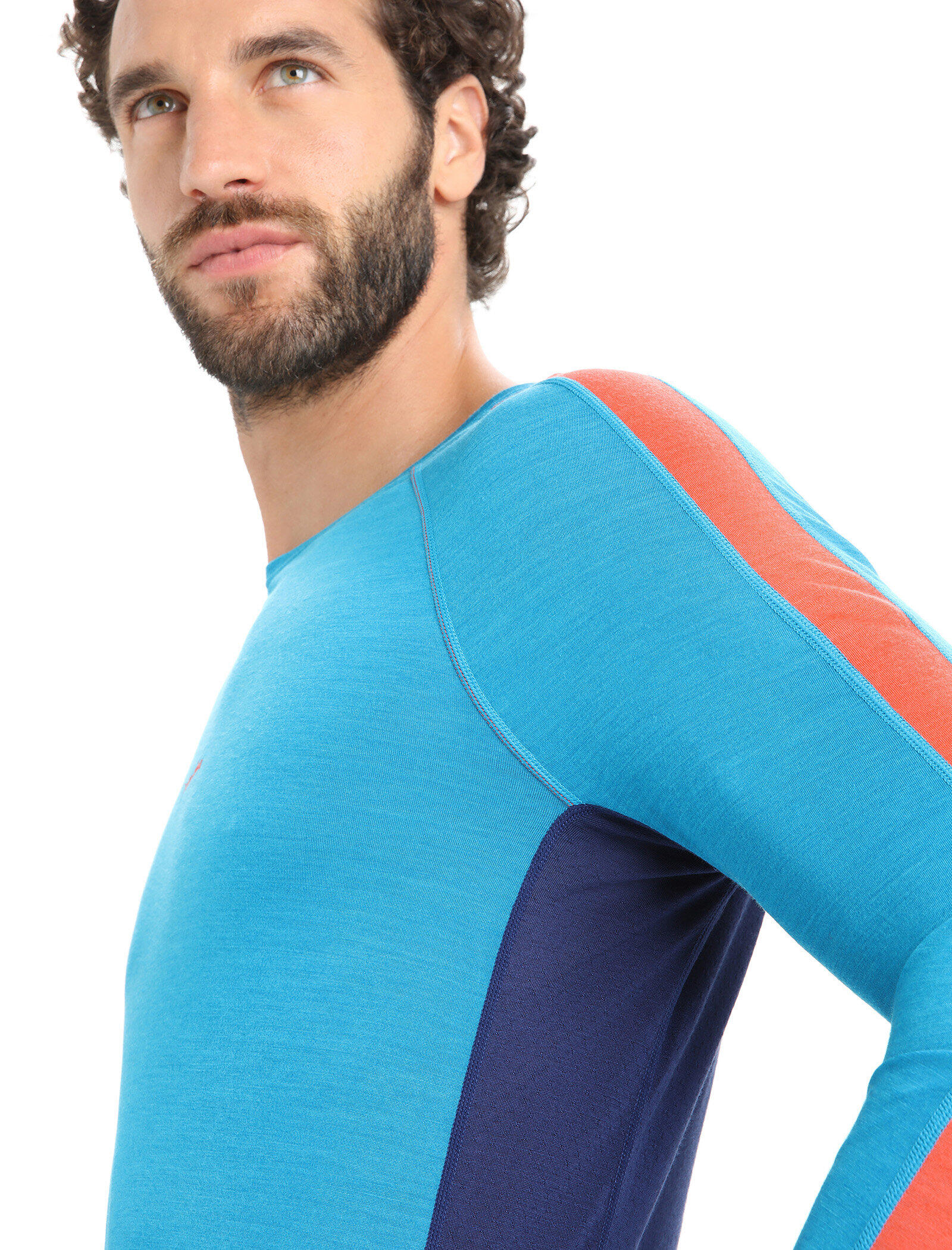 Camiseta térmica masculina quebra-gelo 125 Zoneknit Crewe 5/7
