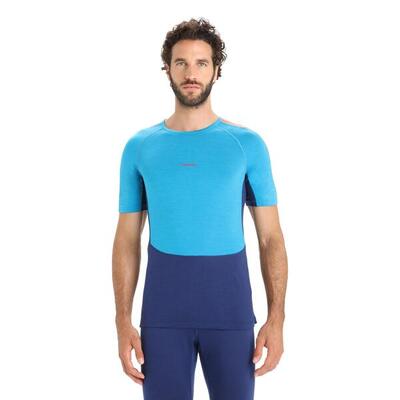 Icebreaker 125 zoneknit crewe thermisch t-shirt voor heren