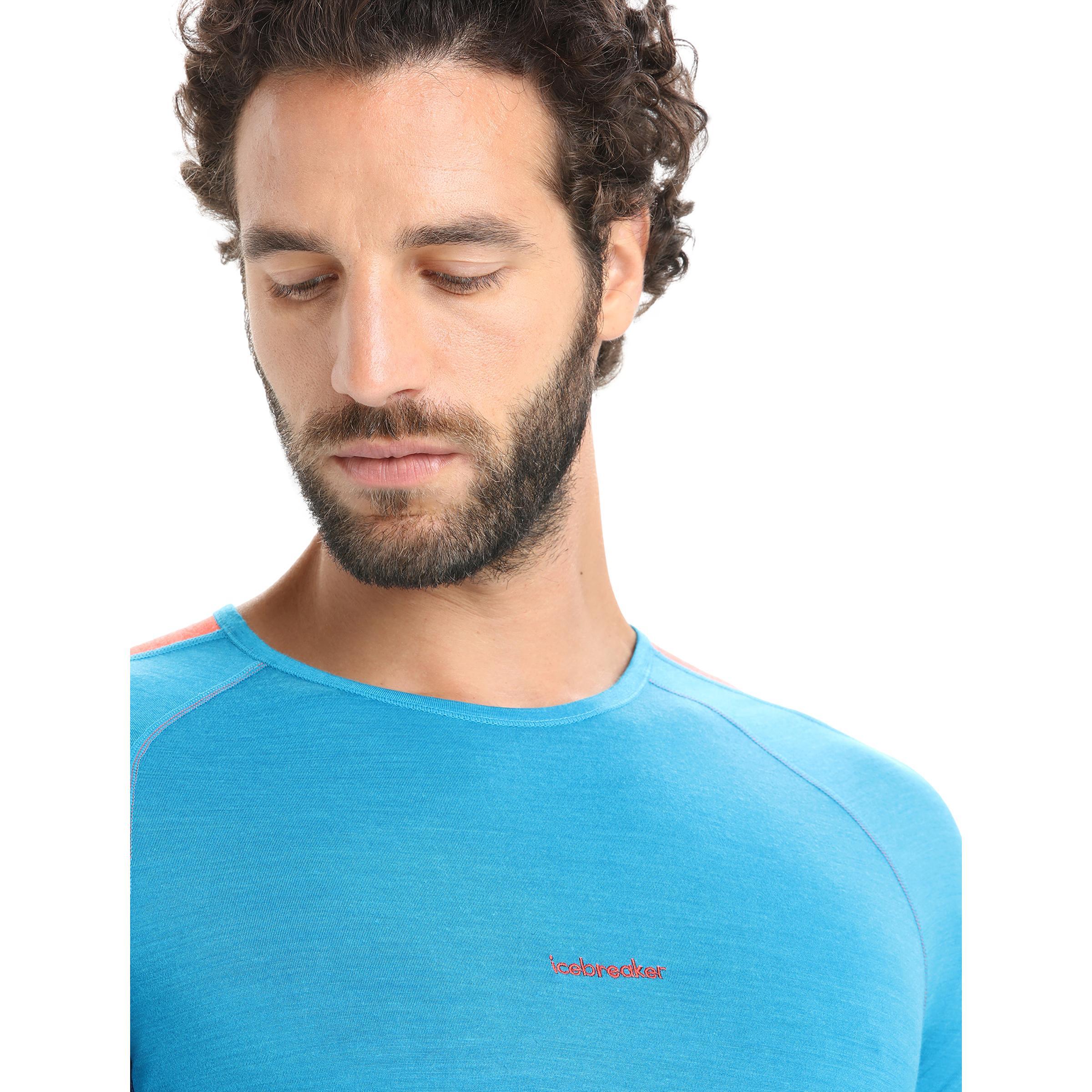 T-shirt termica da uomo Icebreaker 125 Zoneknit Crewe 6/7