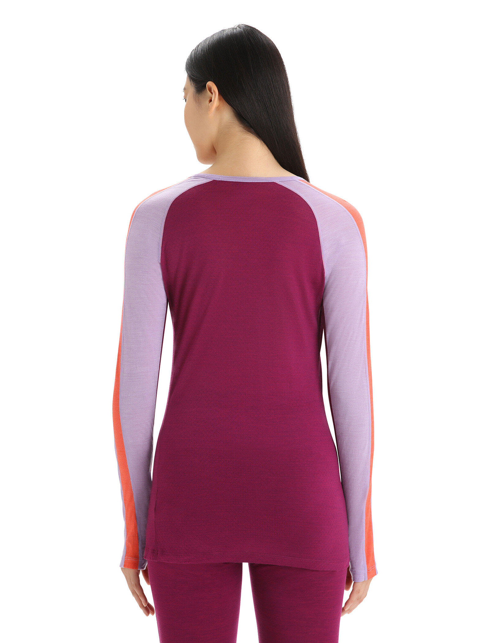 T-shirt thermique femme icebreaker 125 Zoneknit Crewe 2/7
