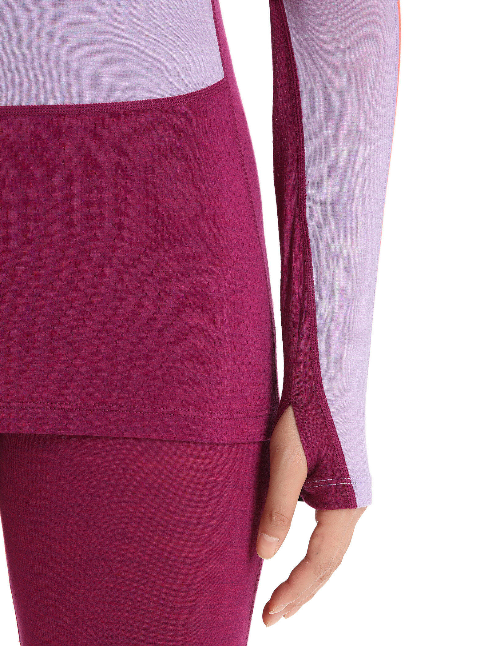 T-shirt thermique femme icebreaker 125 Zoneknit Crewe 6/7