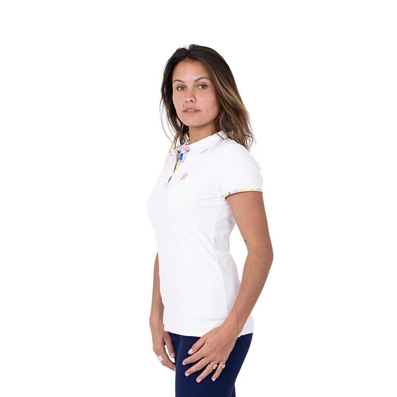 CHIBERTA Polo De Golf  Lago  Golf Femme  Blanc