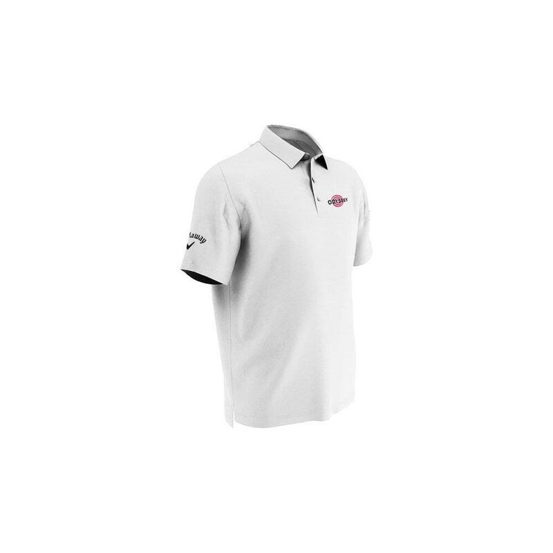 CALLAWAY Polo De Golf   pour homme  brillant Blanc