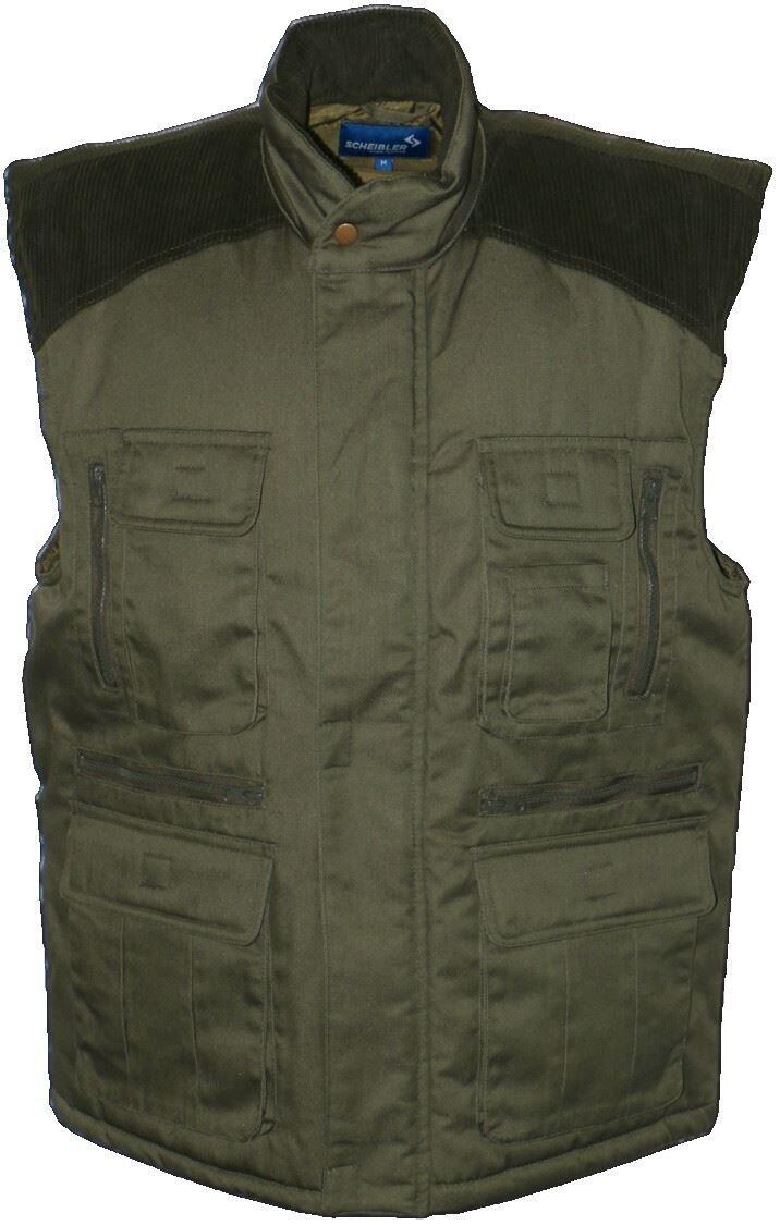 Elutex Funktionsweste Schießweste Angelweste Jagdweste mit vielen Taschen NEU 2/5